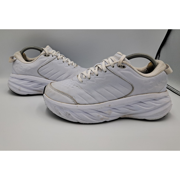 Size 8B W | 6.5B M - Hoka One One Bondi SR White (Women's) - 1110521 WHT - Picture 1 of 12
